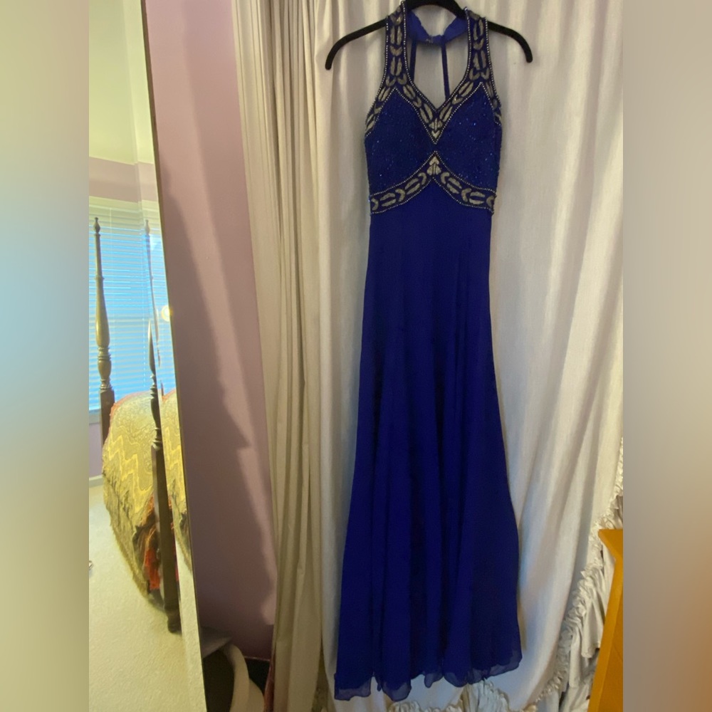 Stunning Beaded Evening Gown